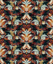 Load image into Gallery viewer, Filigree Type II Vinyl Wallpaper - Colourway: Velvet - Swatch - Commercial Wallcoverings