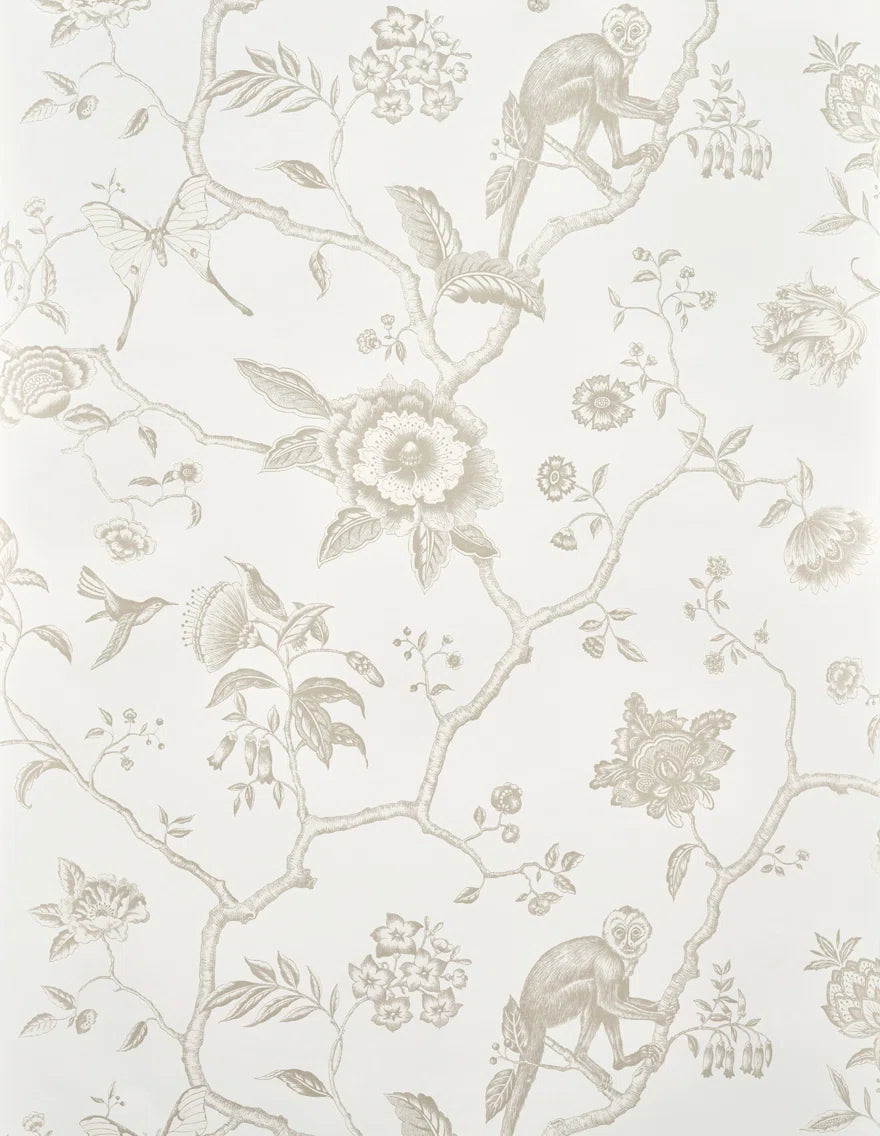 Jardin de paradis wallpaper in COQUILLE