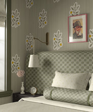 Load image into Gallery viewer, Piper,Nooooo Wallpaper | Colourway: Olive &amp; Yellow | Anything But Basic Collection | Gray Benko x Milton&amp;King | Insitu