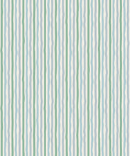 Load image into Gallery viewer, Can’t Keep It Straight Wallpaper | Colourway: Blue &amp; Green | Anything But Basic Collection | Gray Benko x Milton&amp;King | Swatch