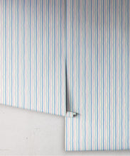 Load image into Gallery viewer, Can’t Keep It Straight Wallpaper | Colourway: Blue &amp; Lavender | Anything But Basic Collection | Gray Benko x Milton&amp;King | Roll