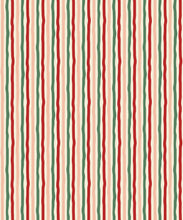 Load image into Gallery viewer, Can’t Keep It Straight Wallpaper | Colourway: Red &amp; Green | Anything But Basic Collection | Gray Benko x Milton&amp;King | Swatch