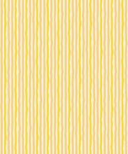 Load image into Gallery viewer, Can’t Keep It Straight Wallpaper | Colourway: Yellow | Anything But Basic Collection | Gray Benko x Milton&amp;King | Swatch
