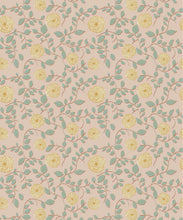 Load image into Gallery viewer, Mary Lennox Wallpaper | Colourway: Peach &amp; Mustard | Anything But Basic Collection | Gray Benko x Milton&amp;King | Swatch