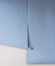 Load image into Gallery viewer, Nana’s Kitchen Wallpaper | Colourway: Periwinkle &amp; Brown | Anything But Basic Collection | Gray Benko x Milton&amp;King | Roll