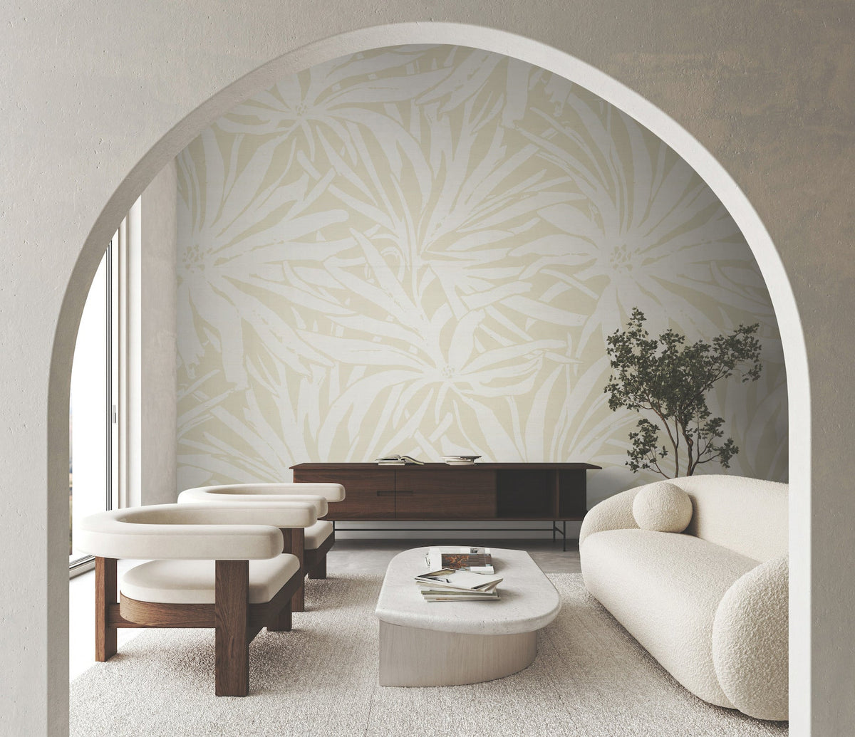Floral Canopy Mural