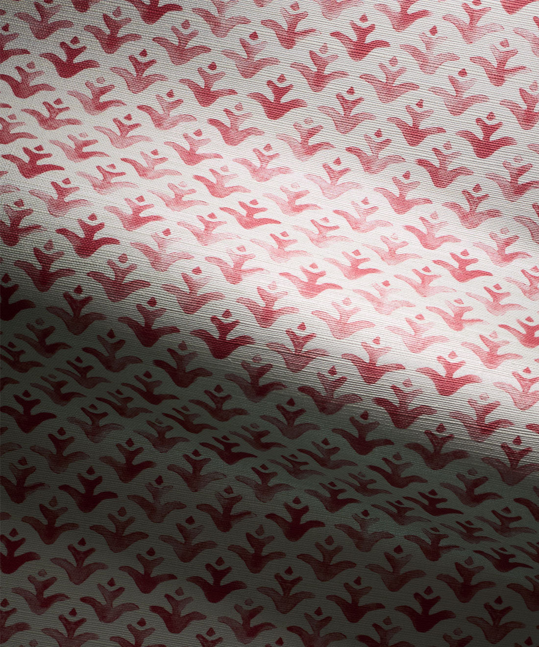 Astor Grasscloth Wallpaper - Colorway: Peony - Pattern Play Collection - Swatch