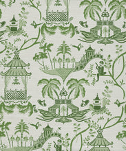 Load image into Gallery viewer, Mulberry Grasscloth Wallpaper - Colourway: Moss - Pattern Play Collection