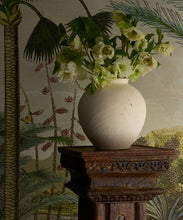 Load image into Gallery viewer, South Asian Subcontinent Grasscloth Wallpaper - Colorway: Beige - Rich Traditions Collection - Insitu