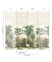 Load image into Gallery viewer, South Asian Subcontinent Grasscloth Mural - Image 4