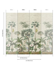 Load image into Gallery viewer, Indian Summer Grasscloth Mural - Image 4