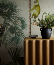 Load image into Gallery viewer, Indian Summer Grasscloth Mural - Colorway: Aged - Insitu