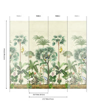 Load image into Gallery viewer, Indian Summer Grasscloth Mural - Image 6