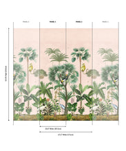 Load image into Gallery viewer, Indian Summer Grasscloth Mural - Image 8
