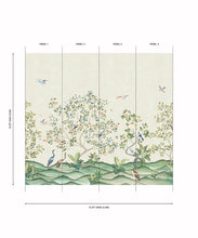 Load image into Gallery viewer, Spring Landscape Grasscloth Mural - Image 4