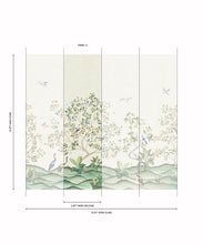 Load image into Gallery viewer, Spring Landscape Grasscloth Mural - Image 6