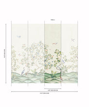 Load image into Gallery viewer, Spring Landscape Grasscloth Mural - Image 7