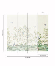 Load image into Gallery viewer, Spring Landscape Grasscloth Mural - Image 8