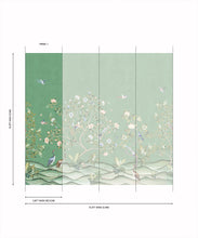 Load image into Gallery viewer, Spring Landscape Grasscloth Mural - Image 11