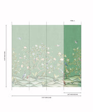 Load image into Gallery viewer, Spring Landscape Grasscloth Mural - Image 14