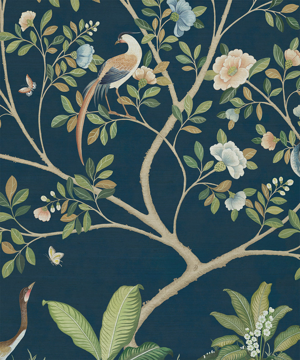 Spring Landscape Grasscloth Mural - Image 21