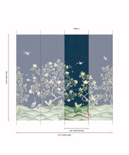 Load image into Gallery viewer, Spring Landscape Grasscloth Mural - Image 24