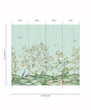 Load image into Gallery viewer, Spring Landscape Grasscloth Mural - Image 16
