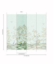 Load image into Gallery viewer, Spring Landscape Grasscloth Mural - Image 18