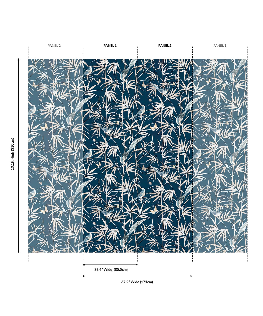 Bamboo Grasscloth Wallpaper - Image 4