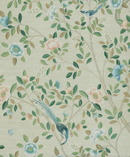 Load image into Gallery viewer, Camellia Tree Grasscloth Mural - Image 3