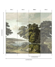 Load image into Gallery viewer, English Landscape Grasscloth Mural - Image 7