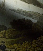 Load image into Gallery viewer, English Landscapes Grasscloth Wallpaper - Colorway: Original - Rich Traditions Collection - Swatch