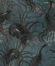 Load image into Gallery viewer, Water Birds Grasscloth Wallpaper - Image 5