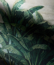 Load image into Gallery viewer, Palm Landscape Grasscloth Wallpaper - Colorway: Original - Rich Traditions Collection - Swatch