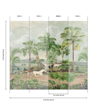 Load image into Gallery viewer, The Race at Hyde Park Grasscloth Mural - Image 7