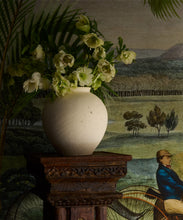 Load image into Gallery viewer, The Race At Hyde Park Grasscloth Wallpaper - Colorway: Original - Rich Traditions Collection - Insitu