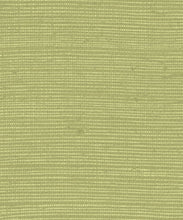 Load image into Gallery viewer, Morning Chartreuse Grasscloth Wallpaper - Close Up