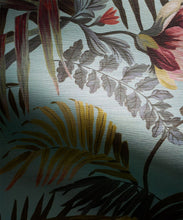 Load image into Gallery viewer, Majestic Palm Grasscloth Wallpaper - Colorway: Mint - Swatch