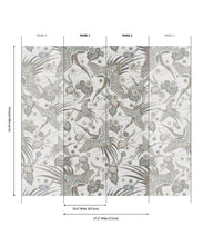 Load image into Gallery viewer, Paradise Wings Grasscloth Wallpaper - Image 4
