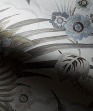 Load image into Gallery viewer, Paradise Wings Grasscloth Wallpaper - Colorway: Dove - Swatch