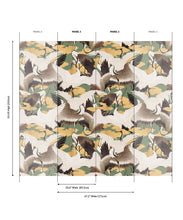 Load image into Gallery viewer, Cranes Grasscloth Wallpaper - Image 4