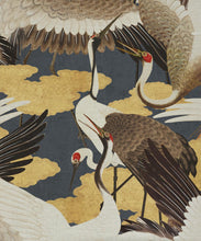 Load image into Gallery viewer, Cranes Grasscloth Wallpaper - Image 7