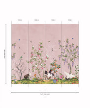 Load image into Gallery viewer, Oriental Garden Grasscloth Mural - Image 4