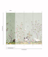 Load image into Gallery viewer, Oriental Garden Grasscloth Mural - Image 20