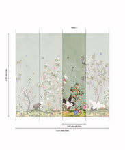 Load image into Gallery viewer, Oriental Garden Grasscloth Mural - Image 22