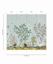 Load image into Gallery viewer, Oriental Garden Grasscloth Mural - Image 36
