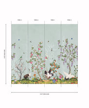 Load image into Gallery viewer, Oriental Garden Grasscloth Mural - Image 37