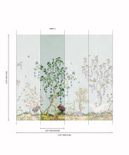 Load image into Gallery viewer, Oriental Garden Grasscloth Mural - Image 39