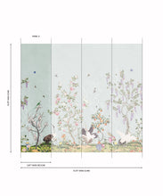 Load image into Gallery viewer, Oriental Garden Grasscloth Mural - Image 42