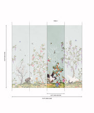 Load image into Gallery viewer, Oriental Garden Grasscloth Mural - Image 44